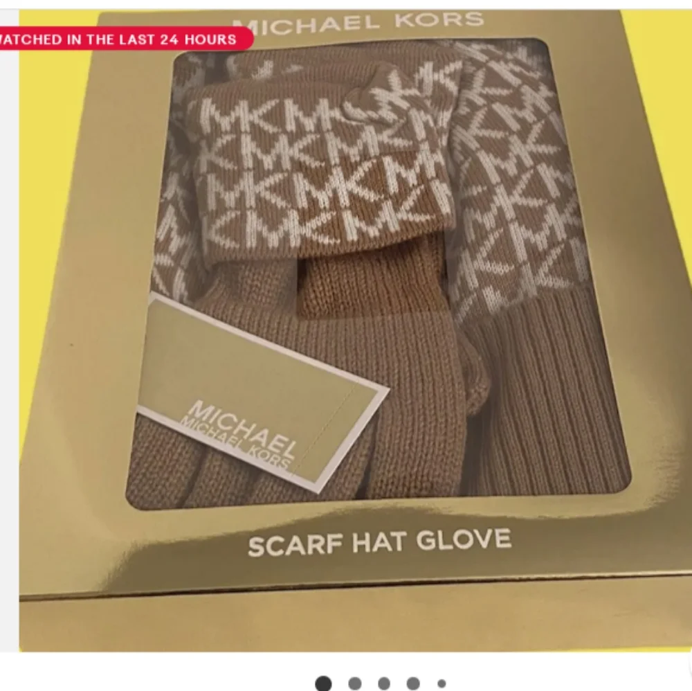 Michael kors ladies Hat Scarf and Gloves set - Picture 4 of 8